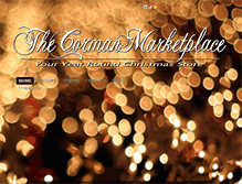 Tablet Screenshot of cormanmarketplace.com